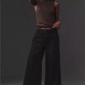 Anthropologie Charcoal Trouser style jeans